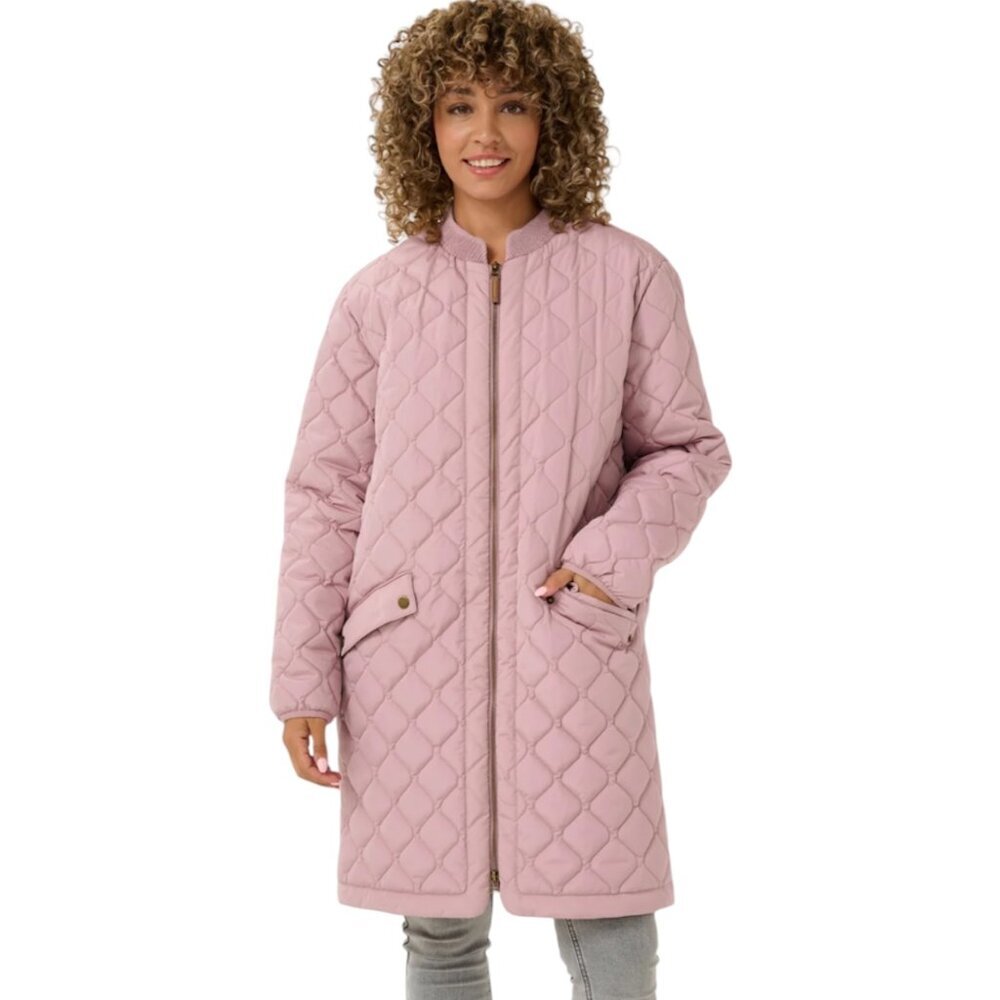NWT Cream Arwen Quilted Woodrose Over Size Jacket SZ M​